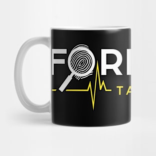 Forensic Tales Logo Graphic Mug